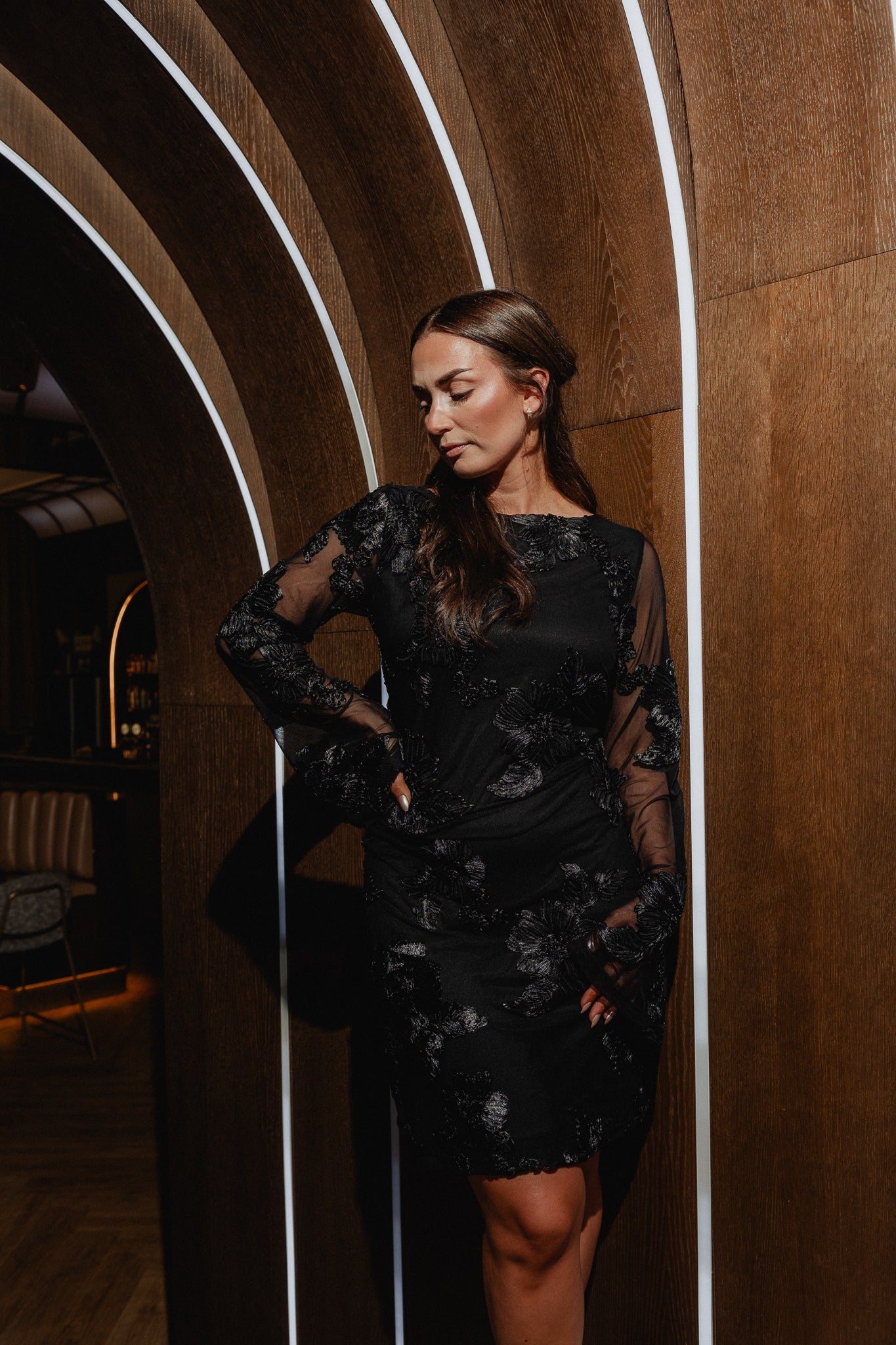 VMMILA Long Dress - Black